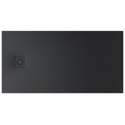 Roca Magma brodzik prostokątny kompozytowy 70x180 cm czarny APE017082BC03400