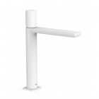 Tres Loft Tres bateria umywalkowa stojąca wysoka biały mat 20020304BM