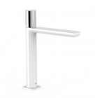 Tres Loft Tres bateria umywalkowa stojąca wysoka biały/chrom 20020304BL