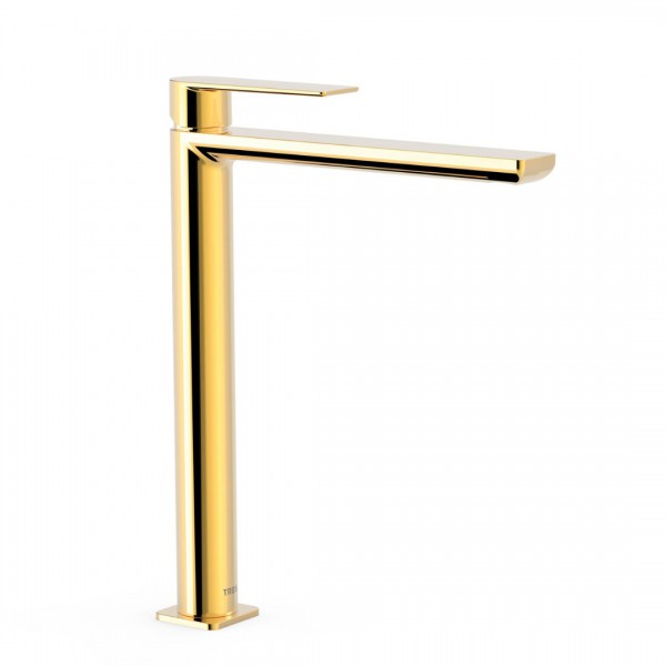 Tres Loft Tres bateria umywalkowa wysoka złota 20020305OR