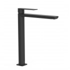 Tres Loft Tres bateria umywalkowa stojąca wysoka czarny mat 20020305NM