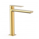 Tres Loft Tres bateria umywalkowa stojąca wysoka złoty mat 20020303OM