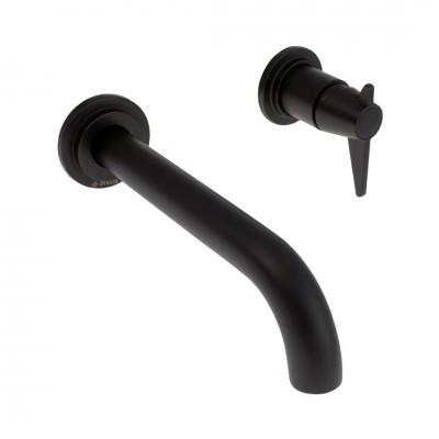 Deante Temisto bateria umywalkowa podtynkowa czarny mat BQT_N54L