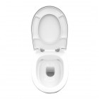 Deante Avis miska wisząca Rimfree z deską wolnoopadającą CDAD6ZPW