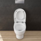 Deante Avis miska wisząca Rimfree z deską wolnoopadającą CDAD6ZPW