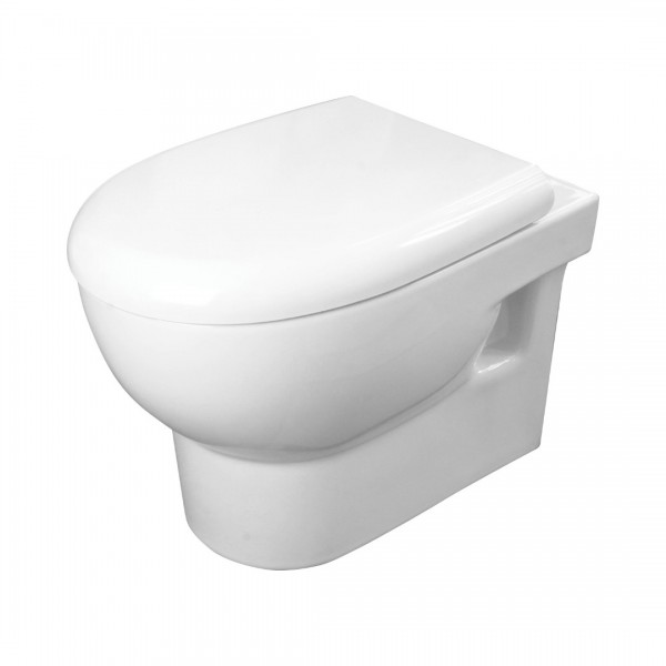 Deante Avis miska wisząca Rimfree z deską wolnoopadającą CDAD6ZPW