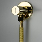 Deante wężyk przyłączeniowy do baterii stojących złoty połysk XDD40Z2E0