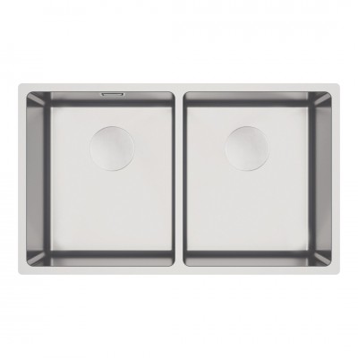 Deante Egeria zlewozmywak stalowy 74x44 cm stal szczotkowana ZPE_020A