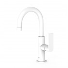 Tres Loft Tres bateria umywalkowa stojąca biały mat 20020504BM