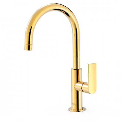 Tres Loft Tres bateria umywalkowa złota 20020505OR