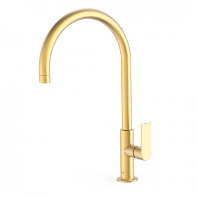 Tres Loft Tres bateria umywalkowa złoty mat 20020506OM