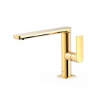 Tres Loft Tres bateria umywalkowa złota 20020501OR