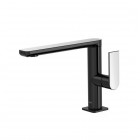 Tres Loft Tres bateria umywalkowa stojąca czarny/chrom 20020501NE