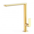 Tres Loft Tres bateria umywalkowa stojąca wysoka złoty mat 20020503OM