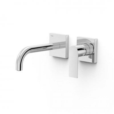 Tres Loft Tres bateria umywalkowa podtynkowa wylewka 18 cm chrom 20030021