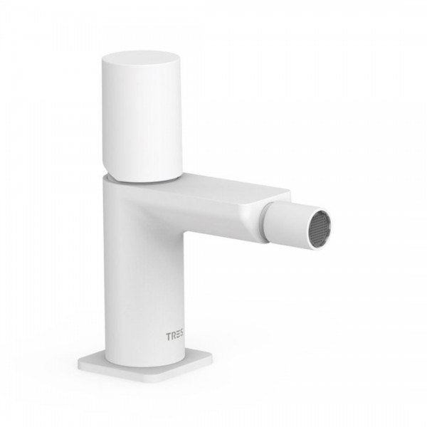 Tres Loft Tres bateria bidetowa stojąca biały mat 20012002BM