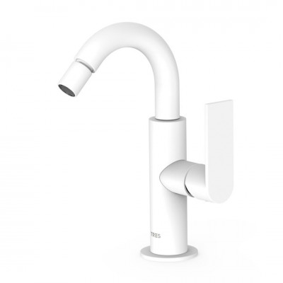 Tres Loft Tres bateria bidetowa stojąca biały mat 20022401BM