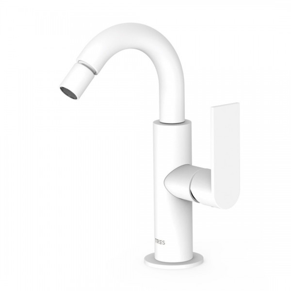 Tres Loft Tres bateria bidetowa stojąca biały mat 20022401BM