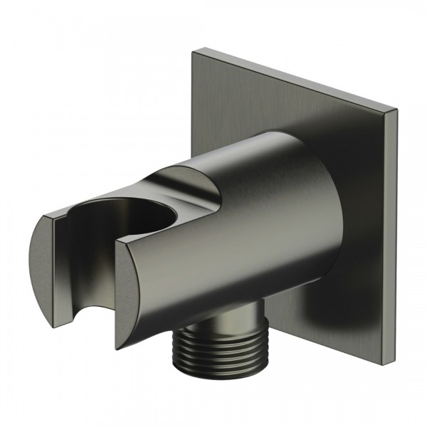 Omnires przyłącze kątowe z uchwytem antracyt 8873C/KAT
