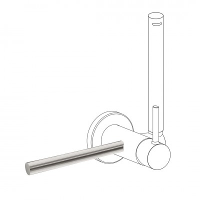 Tres wieszak na ręcznik do baterii bidetowej 03412401AC