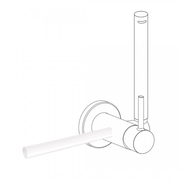 Tres wieszak na ręcznik do baterii bidetowej 03412401BM