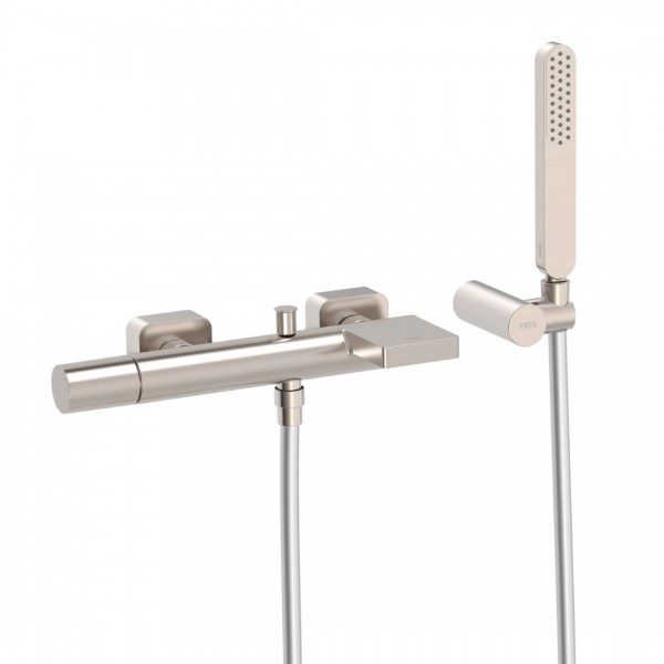 Tres Loft Tres bateria wannowa ścienna stal 20017001AC