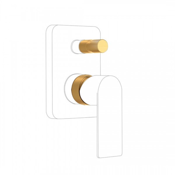 Tres Loft Tres zestaw elementów przedłużających do baterii jednouchwytowych złoty mat 20018010OM