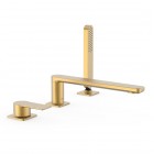 Tres Loft Tres bateria wannowa 3-otworowa złoty mat 20016201OM