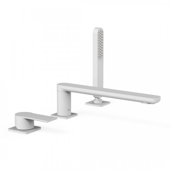 Tres Loft Tres bateria wannowa 3-otworowa biały mat 20016201BM