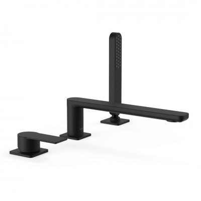 Tres Loft Tres bateria wannowa 3-otworowa czarny mat 20016201NM