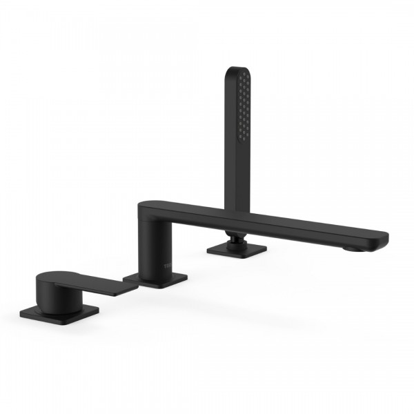 Tres Loft Tres bateria wannowa 3-otworowa czarny mat 20016201NM