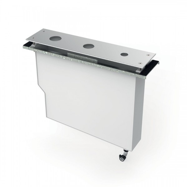 Tres trójotworowy zestaw montażowy ze zbiornikiem 20324501