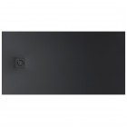 Roca Magma brodzik prostokątny kompozytowy 80x110 cm czarny APE0144C32003400