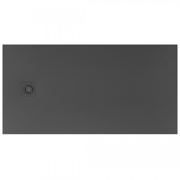 Roca Magma brodzik prostokątny kompozytowy 80x120 cm onyks APE014B032003640