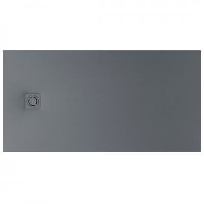 Roca Magma brodzik prostokątny kompozytowy 80x150 cm szary łupek APE015DC32003200 Roca Magma brodzik prostokątny kompozytowy 80x150 cm szary łupek APE015DC32003200