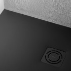 Roca Magma brodzik prostokątny kompozytowy 80x150 cm czarny APE015DC32003400