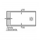 Roca Magma brodzik prostokątny kompozytowy 70x100 cm biały APE013E82BC03100