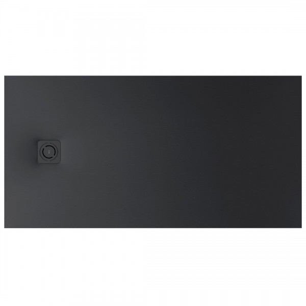Roca Magma brodzik prostokątny kompozytowy 90x140 cm czarny APE0157838403400