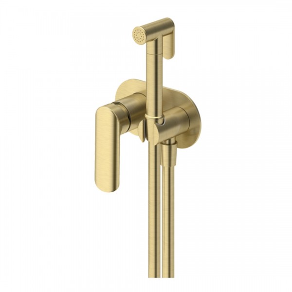 Vedo Aletta bateria bidetowa podtynkowa złoto szczotkowane VBA5081/SZ