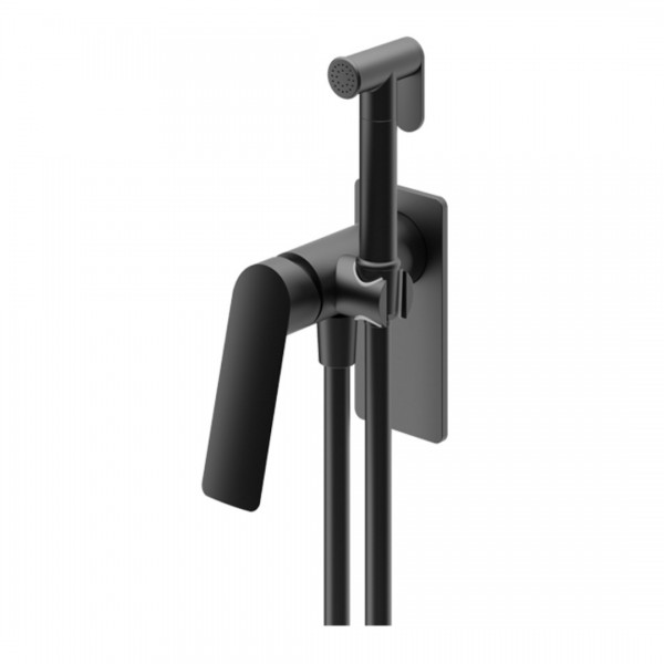 Vedo Desso bateria bidetowa podtynkowa czarny mat VBD4081/CZ