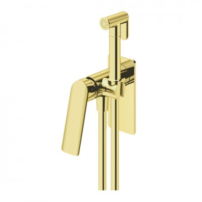 Vedo Desso bateria bidetowa podtynkowa złoty połysk VBD4081/ZL