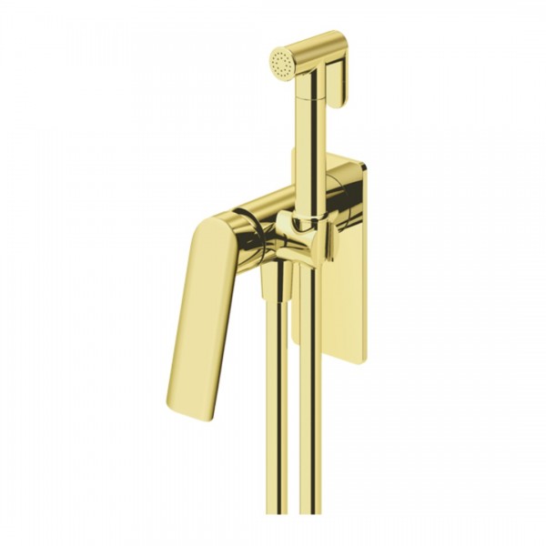 Vedo Desso bateria bidetowa podtynkowa złoty połysk VBD4081/ZL