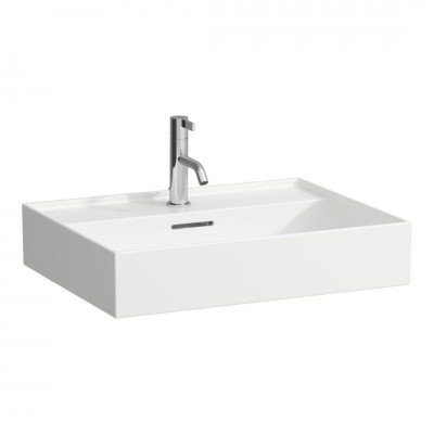 Laufen Kartell umywalka ścienna 60x46 cm szlifowany spód biała H8163330001041