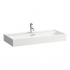 Laufen Kartell umywalka ścienna 100x46 cm szlifowany spód biała H8163370001071