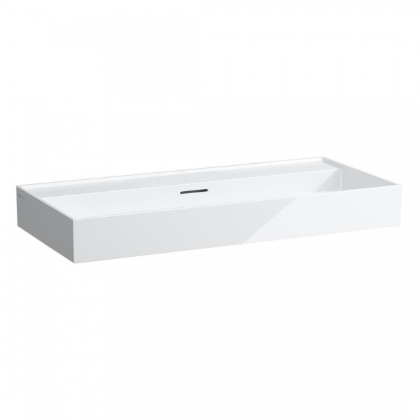 Laufen Kartell umywalka ścienna 100x46 cm szlifowany spód biała H8163370001091