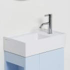 Laufen Kartell umywalka ścienna 46x28 cm prawa biała H8153340001111