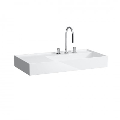 Laufen Kartell umywalka ścienna 90x46 cm prawa biała H8103390001581