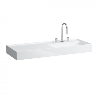 Laufen Kartell umywalka ścienna 120x46 cm prawa biała H8133330001581
