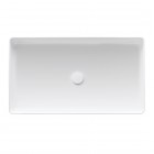 Laufen Living Square umywalka nablatowa 60x34 cm prostokątna biała H8114340001121
