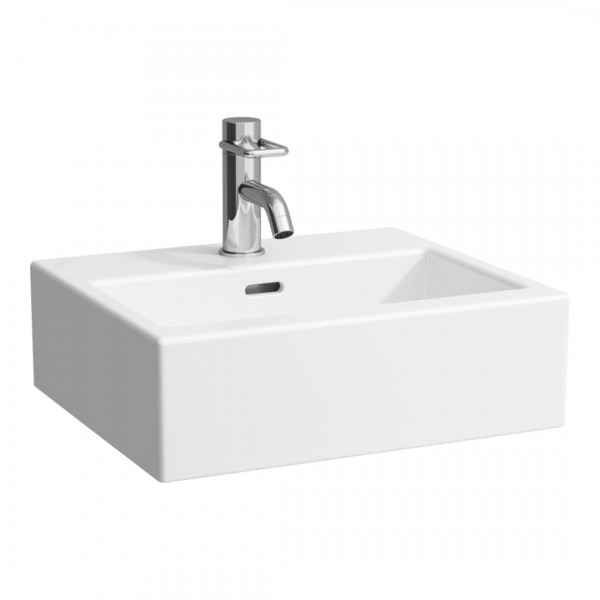 Laufen Living Square umywalka ścienna 45x38 cm prostokątna biała H8154320001041